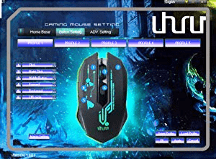 Uhuru WM02 Mouse da gioco wireless AP