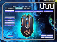 Uhuru WM-02 Mouse da gioco wireless