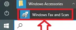 Fax e scanner di Windows